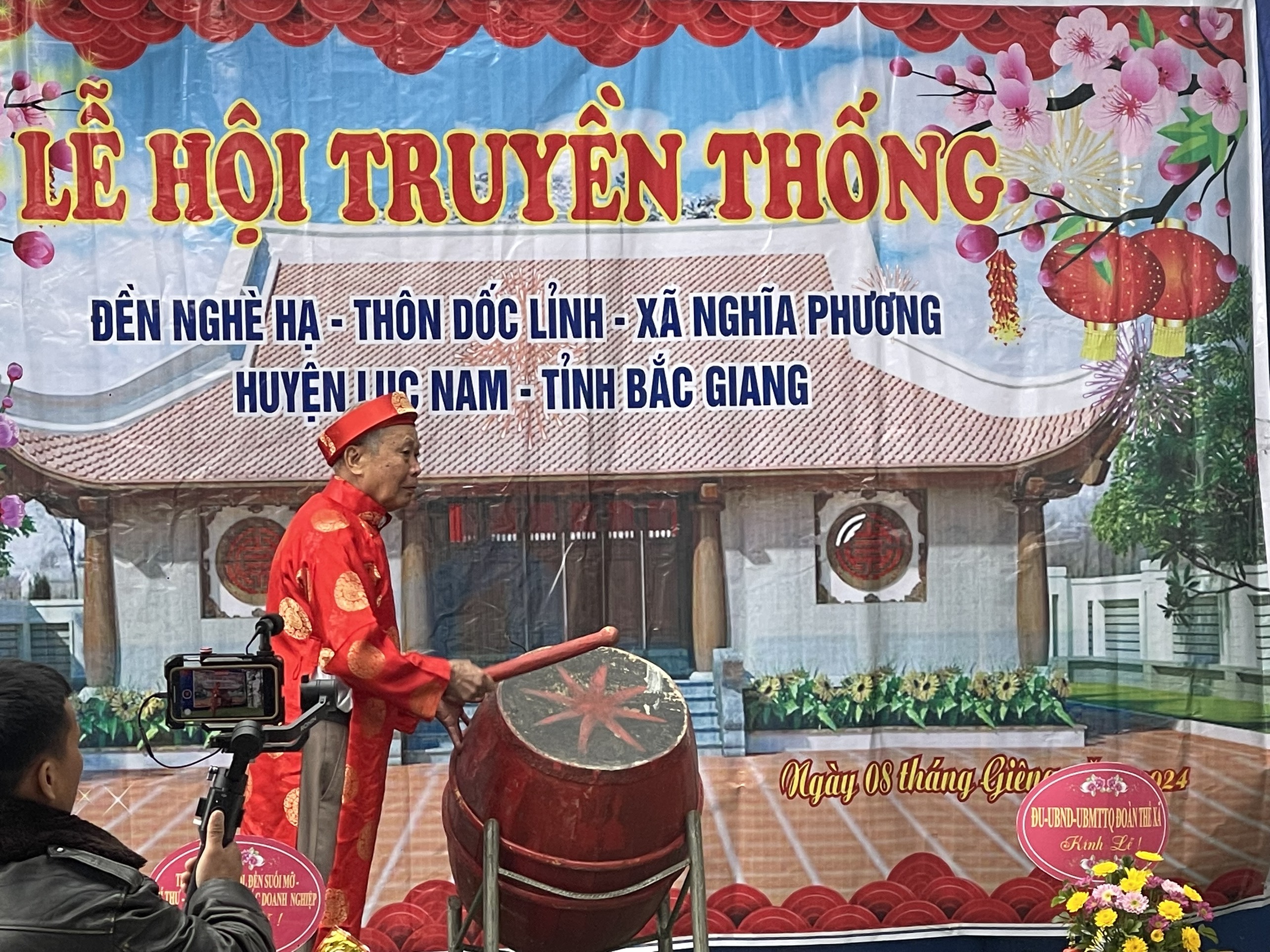 Bắc Giang: Bảo tồn, phát huy giá trị truyền thống lễ hội đền Nghè Hạ